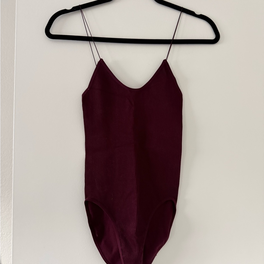 NWT Urban Outfitters Burgundy bodysuit